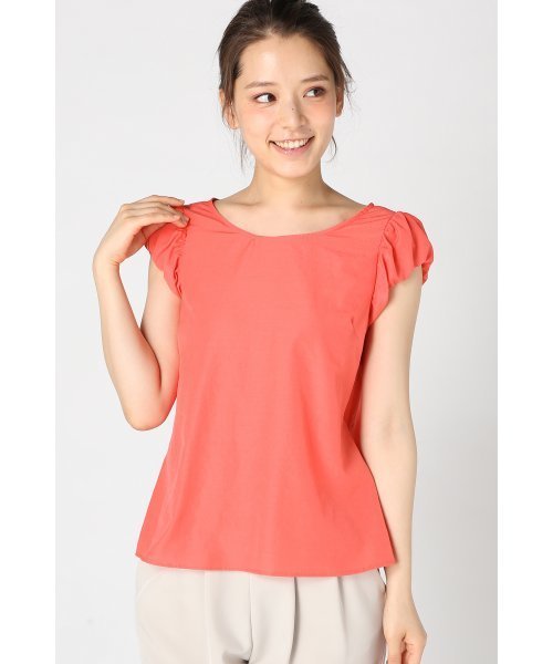 La TOTALITE（ラトータリテ）の「パフソデブラウス。（シャツ/ブラウス・レディース・ホワイト/ピンク/ブラック・FREE）」の3枚目の写真