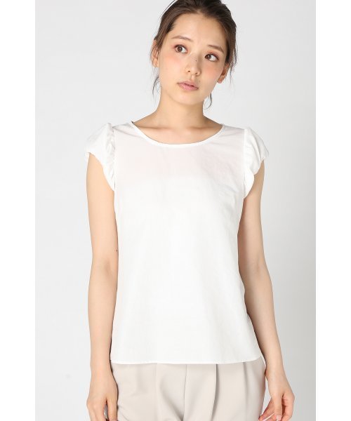 La TOTALITE（ラトータリテ）の「パフソデブラウス。（シャツ/ブラウス・レディース・ホワイト/ピンク/ブラック・FREE）」の13枚目の写真