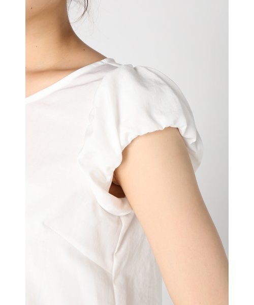 La TOTALITE（ラトータリテ）の「パフソデブラウス。（シャツ/ブラウス・レディース・ホワイト/ピンク/ブラック・FREE）」の18枚目の写真