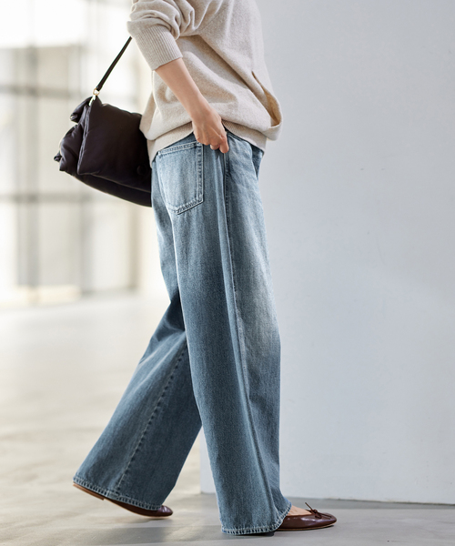 FRAMeWORK（フレームワーク）の「denim カーブパンツ（デニムパンツ・レディース・ブルー系その他・40/38/36）」の14枚目の写真