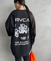 [RVCA/ルーカ] HI SPEED FLORAL バックグラフィック ロングスリーブTシャツ
