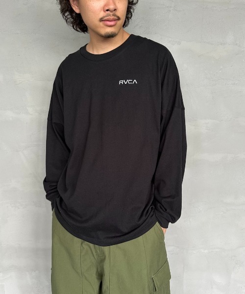 RVCA（ルーカ）の「[RVCA/ルーカ] HI SPEED FLORAL バックグラフィック ロングスリーブTシャツ（Tシャツ/カットソー・レディース・ブラック/ホワイト・L/M）」の16枚目の写真