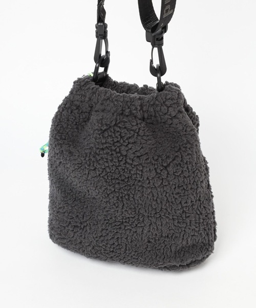 niko and...（ニコアンド）の「オリジナルポケット付きミニショルダーバッグ（ショルダーバッグ・レディース・その他1/ブラック/アイボリー・0）」の10枚目の写真