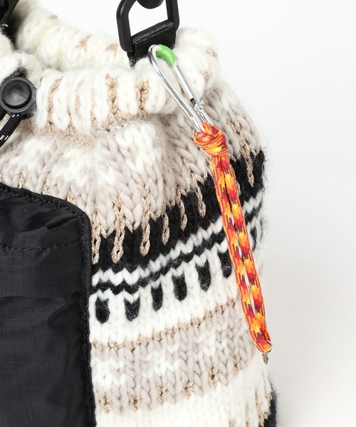 niko and...（ニコアンド）の「オリジナルポケット付きミニショルダーバッグ（ショルダーバッグ・レディース・その他1/ブラック/アイボリー・0）」の11枚目の写真