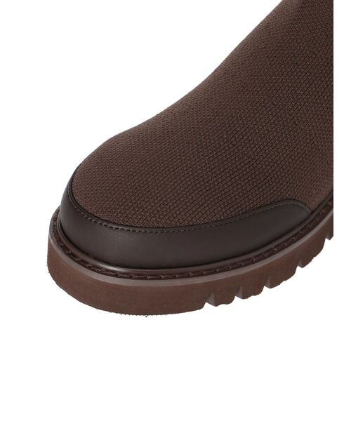 AMERICAN HOLIC(アメリカンホリック)の「ニットショートブーツ(ブーツ・レディース・ブラック/ブラウン・M/S/L)」の16枚目の写真