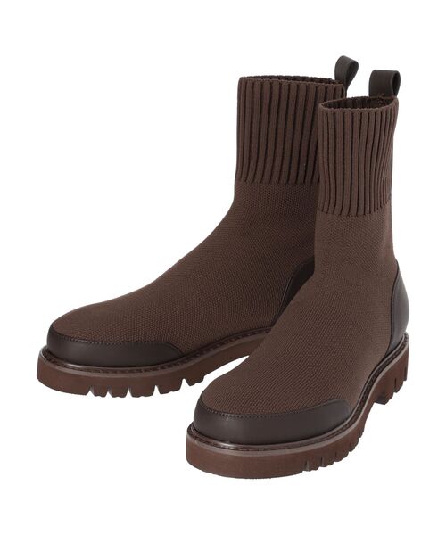 AMERICAN HOLIC(アメリカンホリック)の「ニットショートブーツ(ブーツ・レディース・ブラック/ブラウン・M/S/L)」の12枚目の写真