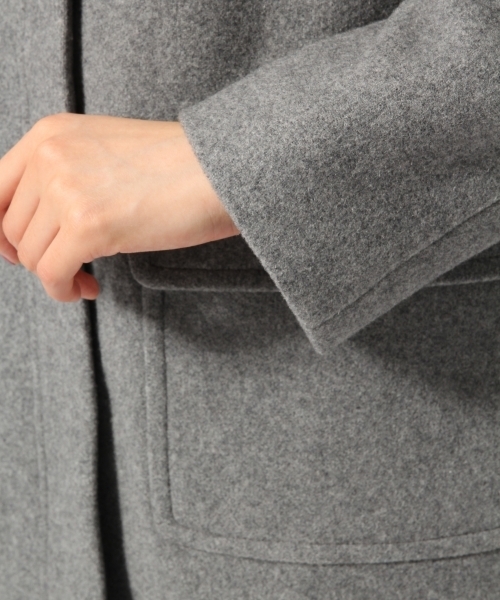 GLOBAL WORK（グローバルワーク）の「ZIPフードコート/564239（その他アウター・レディース・ネイビー/ブラウン/グレー・MEDIUM/SMALL/LARGE）」の12枚目の写真