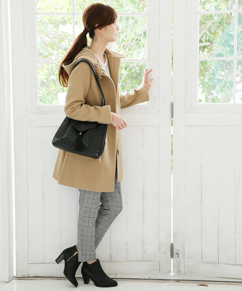 GLOBAL WORK（グローバルワーク）の「ZIPフードコート/564239（その他アウター・レディース・ネイビー/ブラウン/グレー・MEDIUM/SMALL/LARGE）」の17枚目の写真