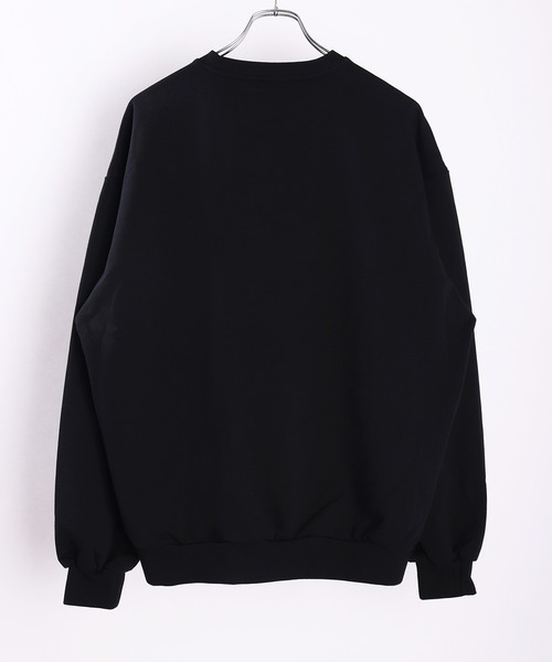 WESTSEA(ウエストシー)の「裏毛 グラフィック プリント クルーネック 長袖スウェット(スウェット・メンズ・チャコール/ブラック/グレー系その他/ブラック系その他・M/L/XL)」の5枚目の写真