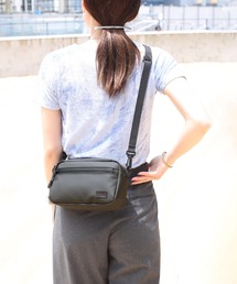 [PRAIRIE]ショルダーバッグ 横型 耐水 防水