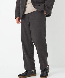 green label relaxing | FLOATWOOL リラックスフィット テーパード パンツ -防シワ-(その他パンツ)