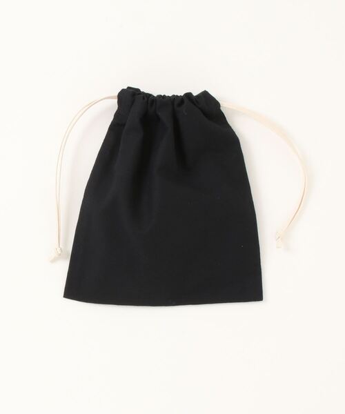 Daily russet(デイリー ラシット)の「巾着ポーチ(S)(ポーチ・レディース・ボルドー/オリーブ/ネイビー/ベージュ/グレー/ブラック・FREE)」の14枚目の写真