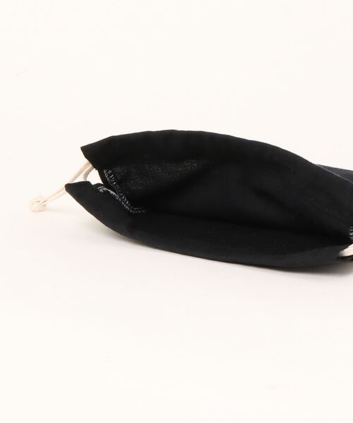 Daily russet(デイリー ラシット)の「巾着ポーチ(S)(ポーチ・レディース・ボルドー/オリーブ/ネイビー/ベージュ/グレー/ブラック・FREE)」の16枚目の写真