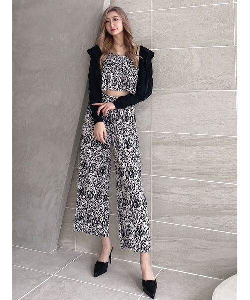 GYDA（ジェイダ）の「BASICショートパーカー（パーカー・レディース・ブラック/オフホワイト/グレー・FREE）」の19枚目の写真