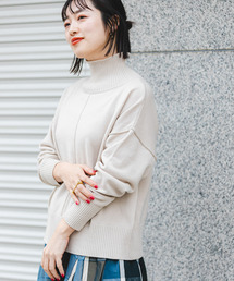 ITEMS URBANRESEARCH | 『洗濯可』ハイネックワイドニット2(ニット/セーター)