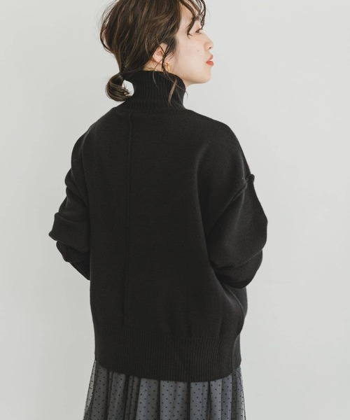 ハンズオブクリエイション新品タグ付きざっくりニット　ブラック ハンズオブクリエイション新品タグ付きざっくりニット ブラック ハンズ