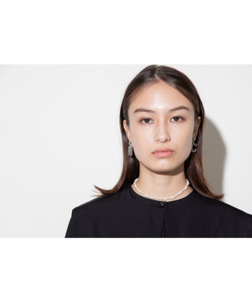 WCJ（ダブルシージェイ）の「WCビジューイヤリング（イヤリング・レディース・ブラック/グリーン・FREE）」の4枚目の写真