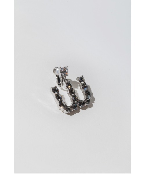 WCJ（ダブルシージェイ）の「WCビジューイヤリング（イヤリング・レディース・ブラック/グリーン・FREE）」の9枚目の写真