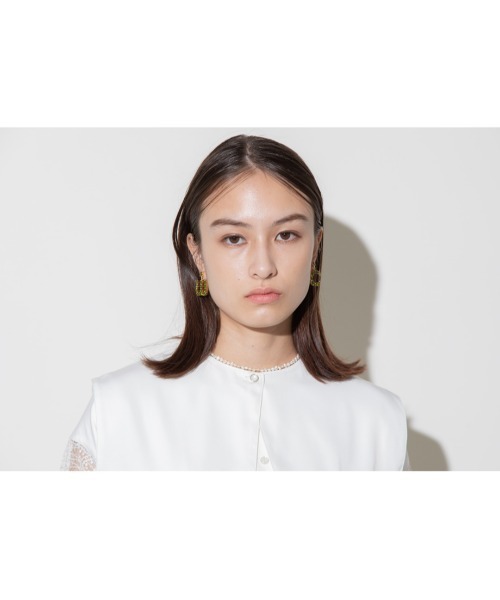 WCJ（ダブルシージェイ）の「WCビジューイヤリング（イヤリング・レディース・ブラック/グリーン・FREE）」の14枚目の写真