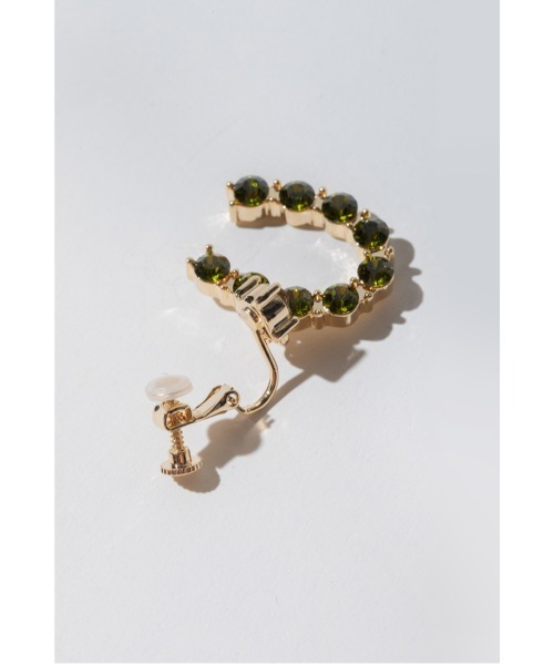 WCJ（ダブルシージェイ）の「WCビジューイヤリング（イヤリング・レディース・ブラック/グリーン・FREE）」の22枚目の写真