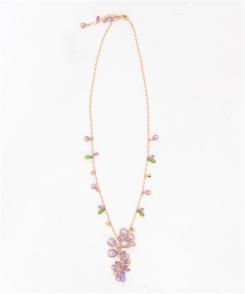 axes femme（アクシーズファム）の「藤の花モチーフネックレス（ネックレス・レディース・シルバー/ゴールド・FREE）」の13枚目の写真