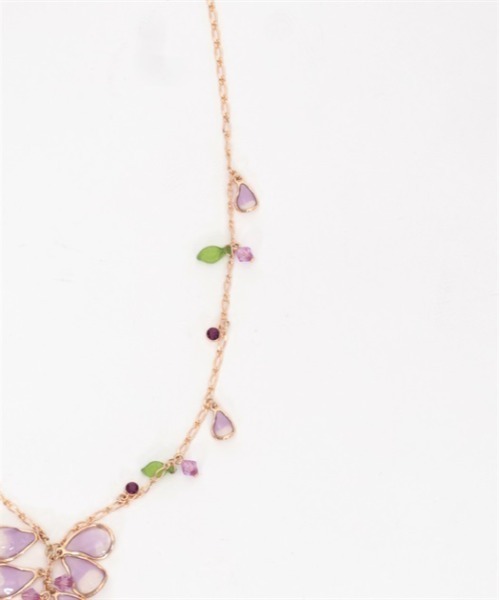 axes femme（アクシーズファム）の「藤の花モチーフネックレス（ネックレス・レディース・シルバー/ゴールド・FREE）」の12枚目の写真