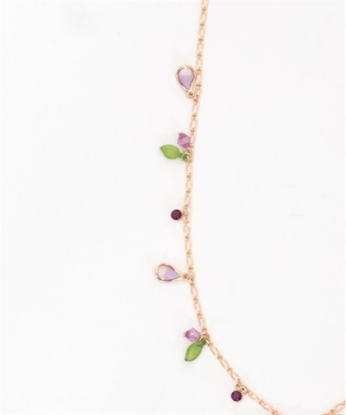 axes femme（アクシーズファム）の「藤の花モチーフネックレス（ネックレス・レディース・シルバー/ゴールド・FREE）」の10枚目の写真