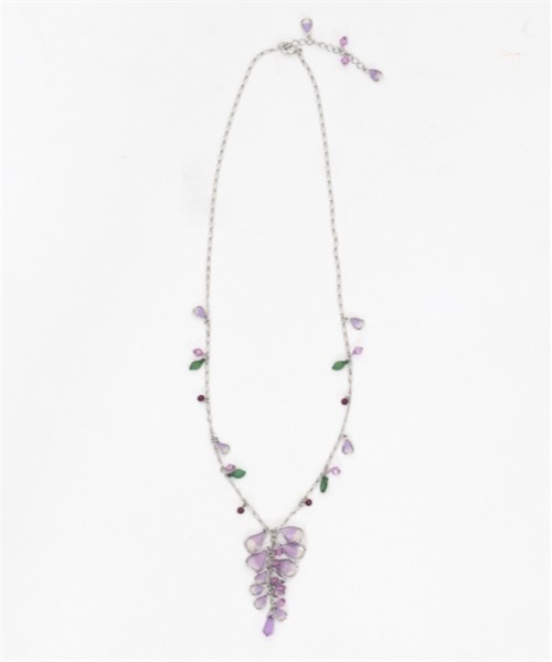 axes femme（アクシーズファム）の「藤の花モチーフネックレス（ネックレス・レディース・シルバー/ゴールド・FREE）」の8枚目の写真