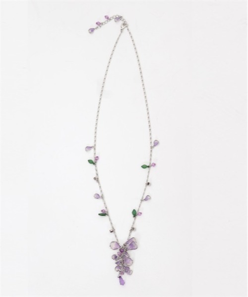 axes femme（アクシーズファム）の「藤の花モチーフネックレス（ネックレス・レディース・シルバー/ゴールド・FREE）」の7枚目の写真