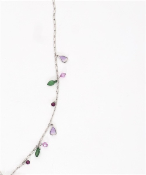 axes femme（アクシーズファム）の「藤の花モチーフネックレス（ネックレス・レディース・シルバー/ゴールド・FREE）」の6枚目の写真