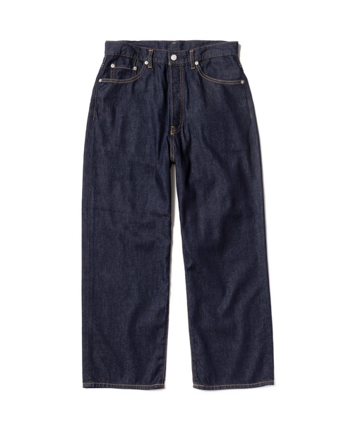 PATRIOT Denim Pants ブルー W30 裾ボタン デニム パンツ GUCCI(グッチ) 24SS Horsebit Denim Pants ホースビット デニム