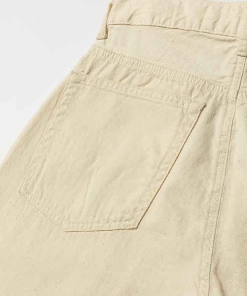 MR.OLIVE(ミスターオリーブ)の「RINSE WASH 8oz DENIM / 5 POCKET WIDE JEANS / M241103(デニムパンツ・メンズ・ブラック/インディゴブルー/キナリ・LARGE/SMALL/MEDIUM)」の18枚目の写真