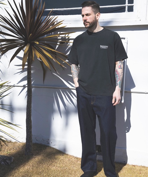 MR.OLIVE(ミスターオリーブ)の「RINSE WASH 8oz DENIM / 5 POCKET WIDE JEANS / M241103(デニムパンツ・メンズ・ブラック/インディゴブルー/キナリ・LARGE/SMALL/MEDIUM)」の20枚目の写真
