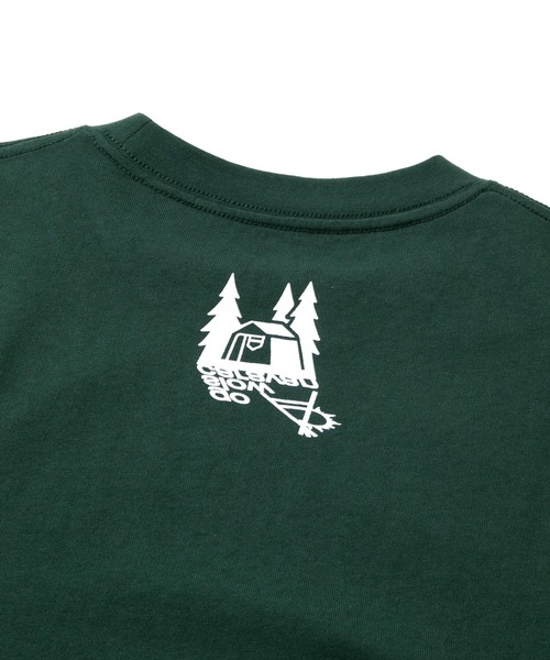 go slow caravan(ゴースローキャラバン)の「ogawa x gsc USA/C いちごクマ ロングスリーブTEE(Tシャツ/カットソー・メンズ・ホワイト/ブラック/グリーン系その他・MEDIUM/X-LARGE/LARGE)」の11枚目の写真