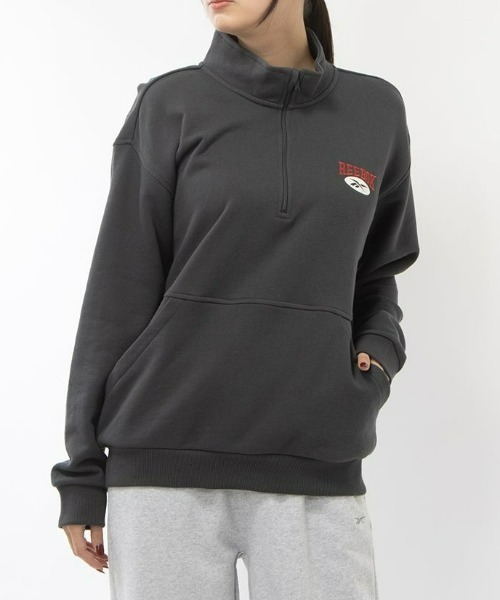 Reebok(リーボック)の「クラシック 1/4 ジップ スウェット / CLASSIC AE 1/4 ZIP SWEAT(スウェット・メンズ・オフホワイト/チャコールグレー・X-SMALL/LARGE/X-LARGE/SMALL/MEDIUM/XX-LARGE)」の16枚目の写真
