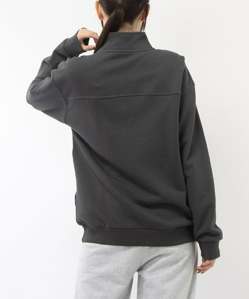 Reebok(リーボック)の「クラシック 1/4 ジップ スウェット / CLASSIC AE 1/4 ZIP SWEAT(スウェット・メンズ・オフホワイト/チャコールグレー・X-SMALL/LARGE/X-LARGE/SMALL/MEDIUM/XX-LARGE)」の13枚目の写真