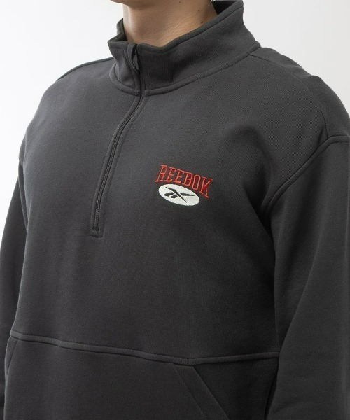 Reebok(リーボック)の「クラシック 1/4 ジップ スウェット / CLASSIC AE 1/4 ZIP SWEAT(スウェット・メンズ・オフホワイト/チャコールグレー・X-SMALL/LARGE/X-LARGE/SMALL/MEDIUM/XX-LARGE)」の12枚目の写真