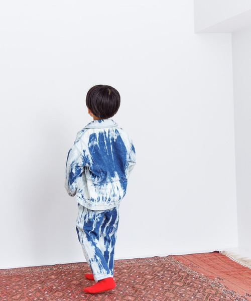 LOWRYS FARM（ローリーズファーム）の「カコウデニムストレートパンツ　 993711（デニムパンツ・キッズ・ブルー系その他/ブラック/ブルー/ブラック系その他・140cm/120cm/150cm/110cm/130cm）」の7枚目の写真