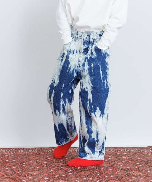 LOWRYS FARM（ローリーズファーム）の「カコウデニムストレートパンツ　 993711（デニムパンツ・キッズ・ブルー系その他/ブラック/ブルー/ブラック系その他・140cm/120cm/150cm/110cm/130cm）」の8枚目の写真