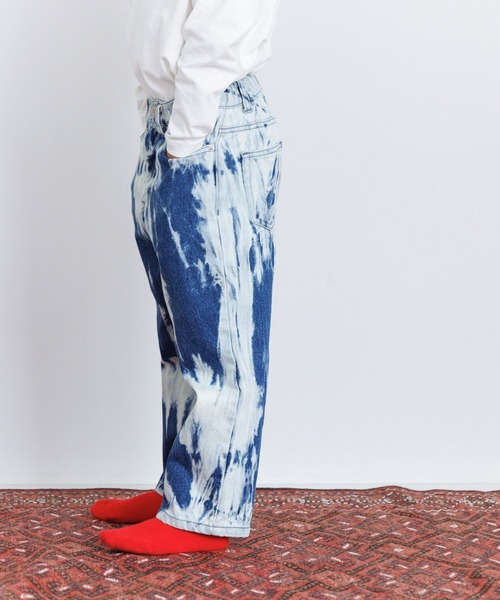 LOWRYS FARM（ローリーズファーム）の「カコウデニムストレートパンツ　 993711（デニムパンツ・キッズ・ブルー系その他/ブラック/ブルー/ブラック系その他・140cm/120cm/150cm/110cm/130cm）」の9枚目の写真