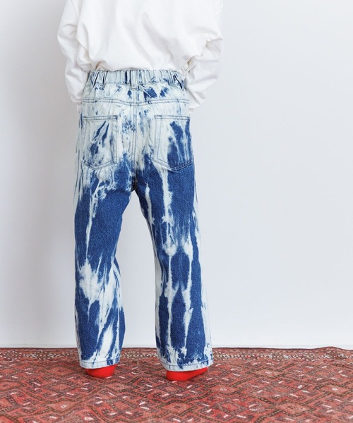 LOWRYS FARM（ローリーズファーム）の「カコウデニムストレートパンツ　 993711（デニムパンツ・キッズ・ブルー系その他/ブラック/ブルー/ブラック系その他・140cm/120cm/150cm/110cm/130cm）」の10枚目の写真