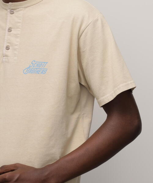 セール】Schott/ショット/HENLEY T-SHIRT'SEWING MACHINE