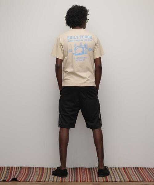 schott(ショット)の「Schott/ショット/HENLEY T-SHIRT"SEWING MACHINE"/ヘンリーTシャツ "ソーイングマシーン"(Tシャツ/カットソー・メンズ・ベージュ/ブラック・S/M/L/XL)」の6枚目の写真