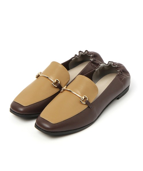 LAKOLE（ラコレ）の「【卒入式／オケージョンにも】ビットギャザーローファー / 996418（ローファー・レディース・ブラック/ブラウン系4/アイボリー・SMALL/LARGE/MEDIUM）」の12枚目の写真