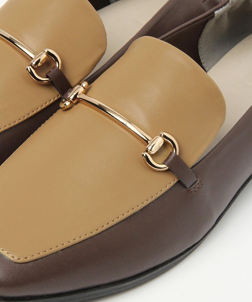 LAKOLE（ラコレ）の「【卒入式／オケージョンにも】ビットギャザーローファー / 996418（ローファー・レディース・ブラック/ブラウン系4/アイボリー・SMALL/LARGE/MEDIUM）」の20枚目の写真