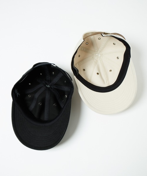 RACAL(ラカル)の「8Panel Round Visor Cap / 8パネルラウンドバイザーキャップ(キャップ・メンズ・アイボリー/ブラック・FREE)」の5枚目の写真