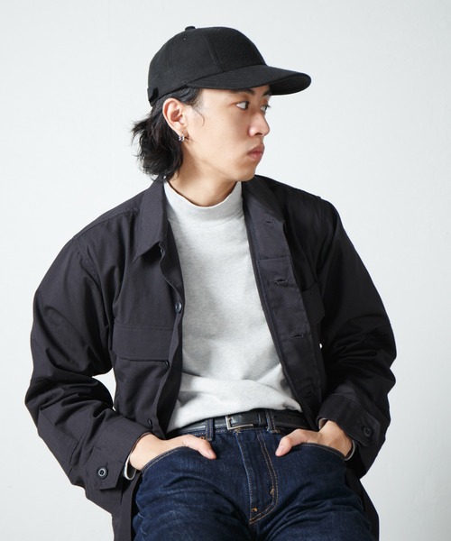 RACAL(ラカル)の「8Panel Round Visor Cap / 8パネルラウンドバイザーキャップ(キャップ・メンズ・アイボリー/ブラック・FREE)」の10枚目の写真