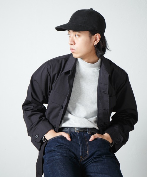 RACAL(ラカル)の「8Panel Round Visor Cap / 8パネルラウンドバイザーキャップ(キャップ・メンズ・アイボリー/ブラック・FREE)」の11枚目の写真