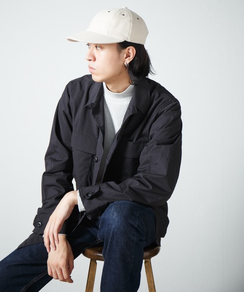 RACAL(ラカル)の「8Panel Round Visor Cap / 8パネルラウンドバイザーキャップ(キャップ・メンズ・アイボリー/ブラック・FREE)」の15枚目の写真