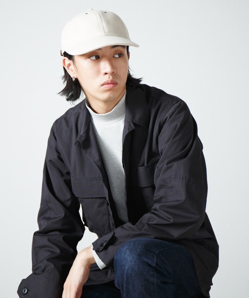 RACAL(ラカル)の「8Panel Round Visor Cap / 8パネルラウンドバイザーキャップ(キャップ・メンズ・アイボリー/ブラック・FREE)」の16枚目の写真